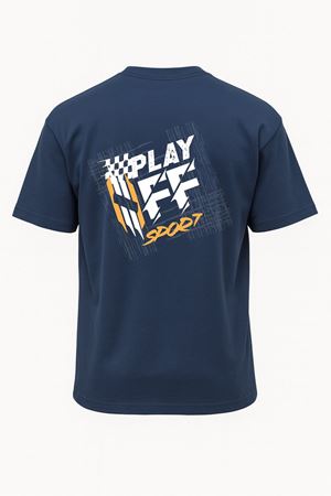 Playoff P T-Shirt Mavi