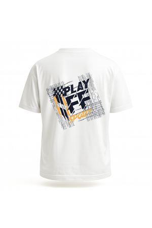 Playoff P T-Shirt Beyaz