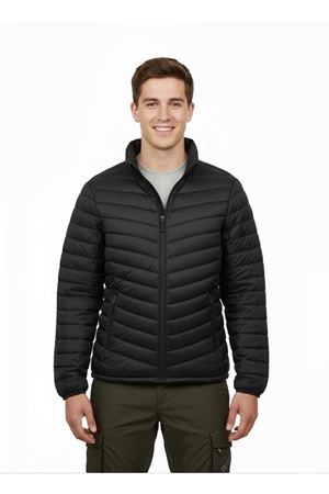 Puffer Playoff Rüzgar & Su Geçirmez Hafif Elyaf Dolgulu Şişme Erkek Mont