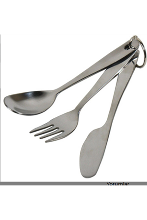 Coghlan'S Paslanmaz Playoff Çatal Kaşık Seti