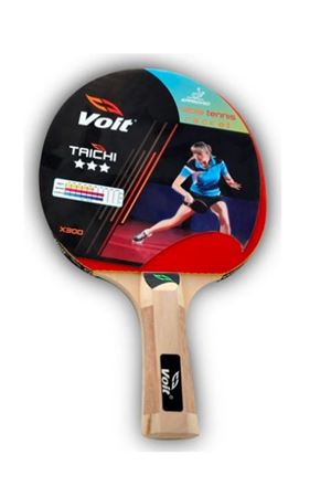 Voit Taıchı Playoff 3 Star Pinpon Raketi Kırmızı/Siyah
