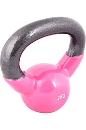 VINYL KETTLEBELL  2 KG PEMBE