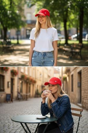 Comfort Cap Kırmızı Şapka
