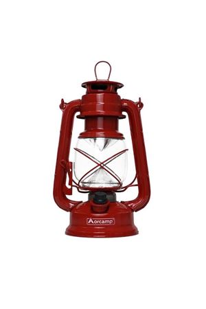 Orcamp Retro Led Fener Kırmızı