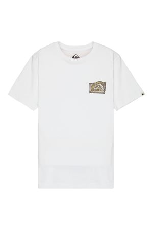 QUIKSILVER HERITAGE SS Bright White - Solid ERKEK ÇOCUK T-SHIRT