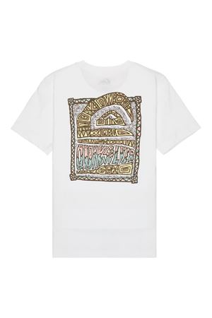 QUIKSILVER HERITAGE SS Bright White - Solid ERKEK ÇOCUK T-SHIRT