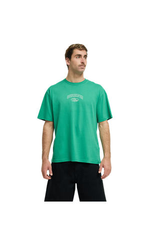 QUIKSILVER HARMONY SPIRAL Leprechaun - Solid ERKEK T-SHIRT
