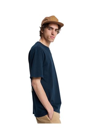 QUIKSILVER FRUITS TIDE Total Eclipse - Solid ERKEK T-SHIRT