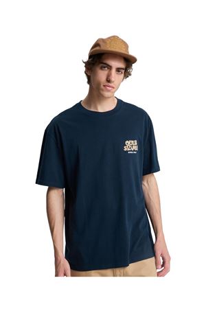 QUIKSILVER FRUITS TIDE Total Eclipse - Solid ERKEK T-SHIRT