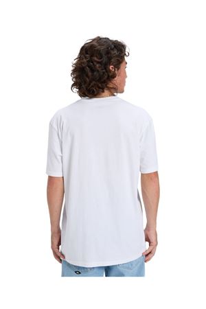 QUIKSILVER EV MINI LOGO Bright White - Solid ERKEK T-SHIRT