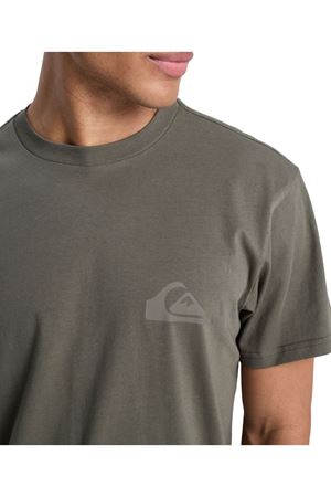 QUIKSILVER EV MINI LOGO Iris Leaf - Solid ERKEK T-SHIRT