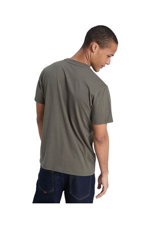 QUIKSILVER EV MINI LOGO Iris Leaf - Solid ERKEK T-SHIRT