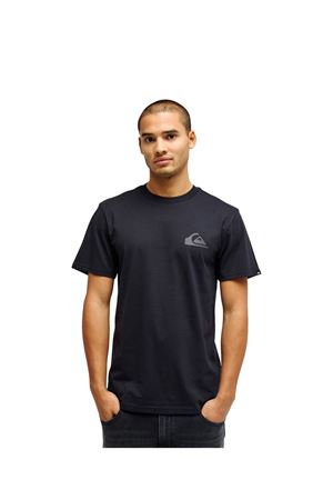 QUIKSILVER EV MINI LOGO Anthracite - Solid ERKEK T-SHIRT