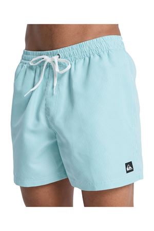 QUIKSILVER DELUXE 15 Aqua - Solid ERKEK VOLLEY SHORT