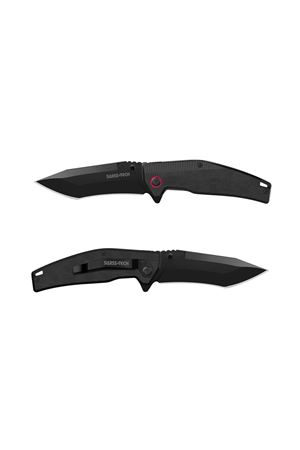 Swiss+Tech G10 Folding Knife-Black TiNi ST014002