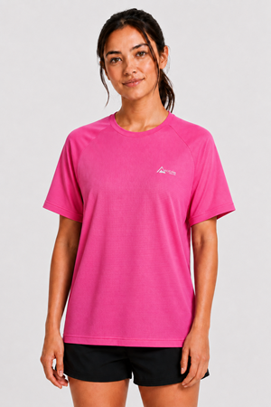 Noble Playoff Unisex T-Shirt Pembe