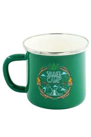 Orcamp Emaye Kupa Yeşil 330 ml 