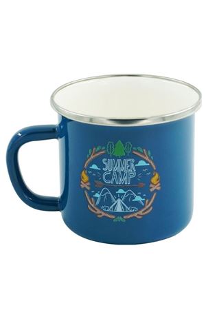 Orcamp Emaye Kupa Mavi 330 ml 