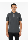 Playoff Polo Yaka T-Shirt Antrasit
